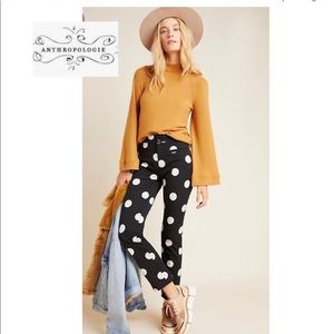 Anthropologie Polka Dot Pants